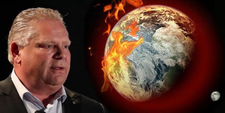 Issue Doug Ford vs the climate