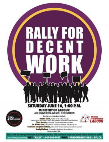 Issue On June 16 tell Ford: “Hands off our $15 minimum wage”