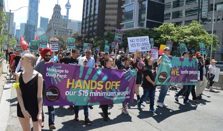 Issue Rally for decent work challenges Ford’s anti-worker agenda