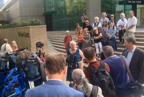 Issue Courts side with Kinder Morgan and sentence "sinister" seniors