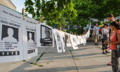 Issue Interview: international day of action for peace in Colombia