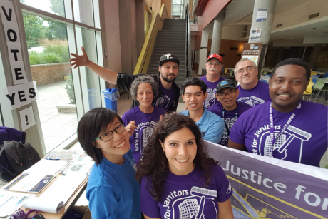 Issue Janitors sweep rat union off BC campuses!