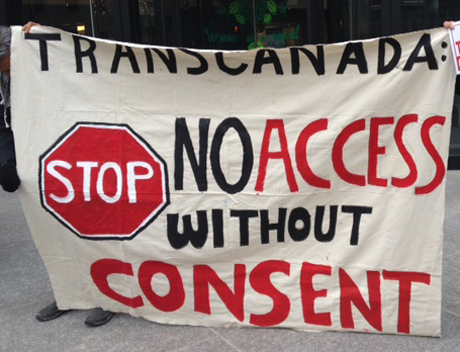 Issue T'karonto Rallies to Support Unist’ot’en Camp