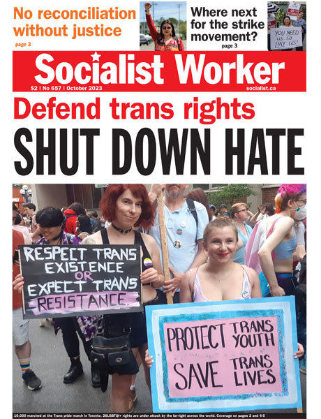 Issue Socialist Worker October 2023