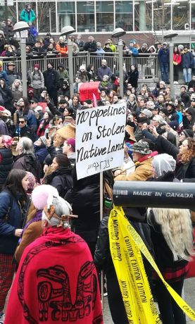 Issue All nations united with Wet'suwet'en