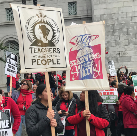 Issue Trump crumbles and LA teachers win: the power of organized workers