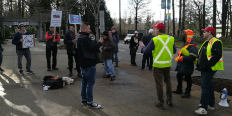 Issue Far-right fail in Burnaby, BC