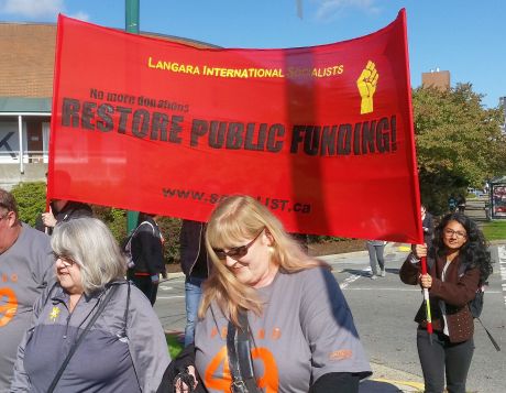 Issue 49 years of cuts at snəw̓eyəɬ leləm̓ - Langara College