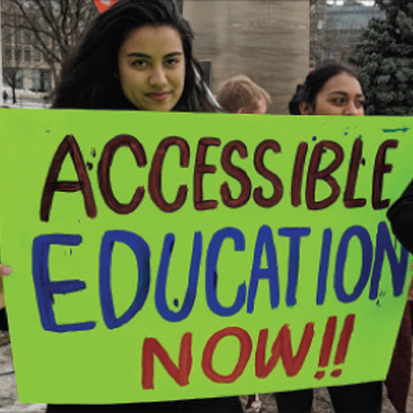 Issue Ontario students in revolt