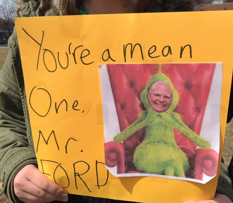 Issue "We can't wait for adults, we have to do this now"