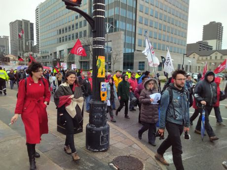 Issue International Workers Day in Hamilton