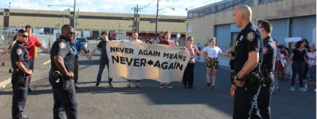 Issue Never Again is Now: eye witness from the Rhode Island ICE protest