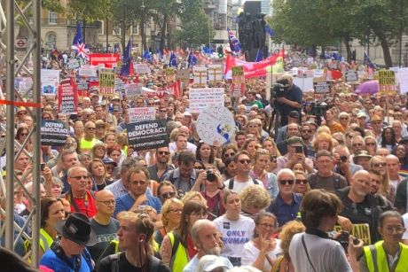 Issue Protests across Britain against Johnson’s suspension of parliament