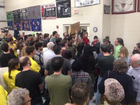 Issue Stop incarceration for profit: Rhode Island protesters say no to private prisons