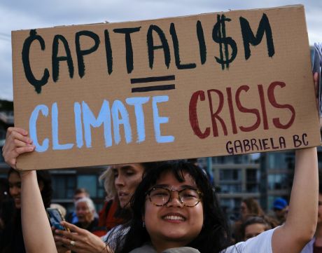 Issue A million climate justice protesters can't be wrong: system change now!