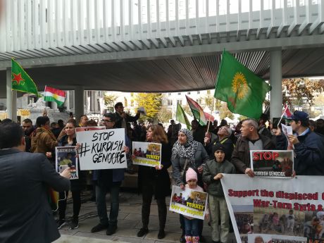 Issue Rally to defend Rojava