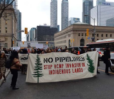 Issue Stop the invasion of Wet’suwet’en Territory