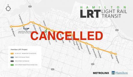 Issue Ontario Tories crash public transit