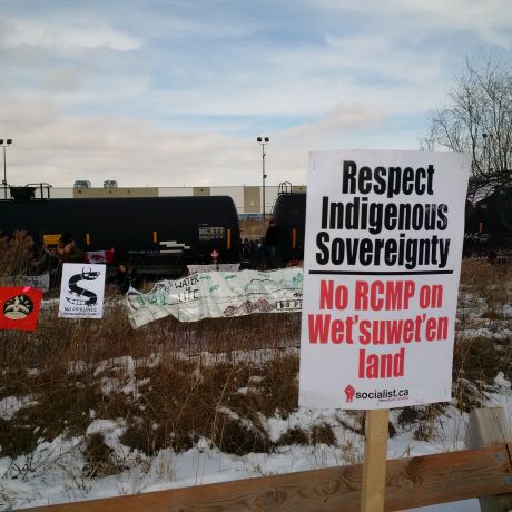 Issue Indigenous sovereignty, pandemic and the Wet'suwet'en struggle