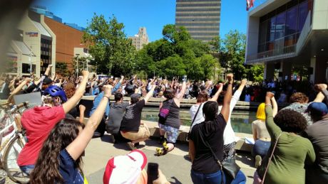 Issue Interview with organizer of the March for Black lives in Hamilton