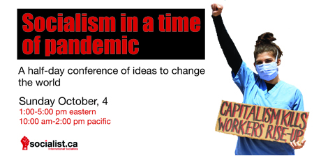 Issue Capitalism, Covid & Climate Chaos.