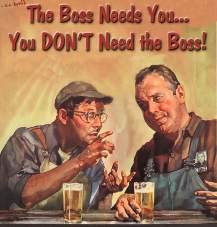 Issue Bosses and politicians want you to die for profits