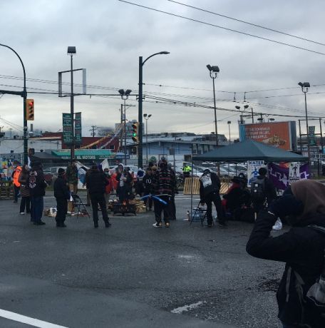 Issue Police attempt to intimidate anti-pipeline activists