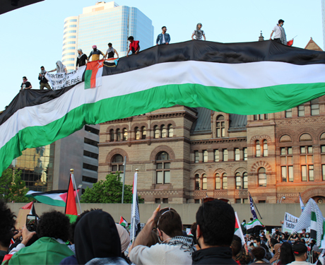 Issue Toronto mass rally supports Palestinian struggle