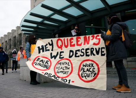 Issue Strong Strike Mandate for Graduate Student-Workers (PSAC 901) at Queen’s University