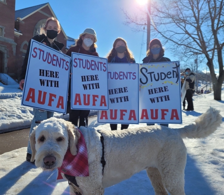 Issue University faculty striking back!