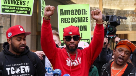 Issue Amazon workers organize and win!
