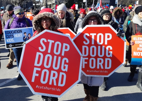 Issue Fight the Ford government. Build strong movements from below!