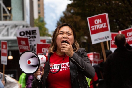 Issue The way to beat inflation - strike for higher wages!