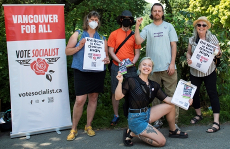 Issue Vancouver socialists look to shake up the municipal elections