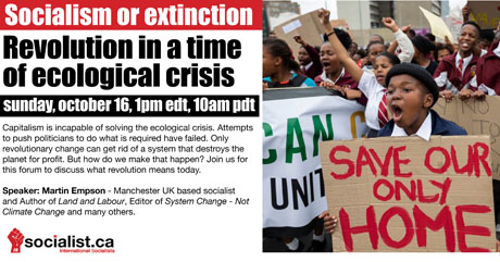Issue Socialism or extinction: Revolution in a time of ecological crisis