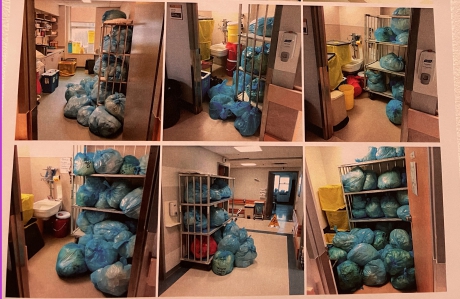 Issue Room is still dirty: A photojournalism expose of the Ottawa Civic Hospital, by David Julian Wightman