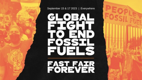 Issue Join the global march to end fossil fuels