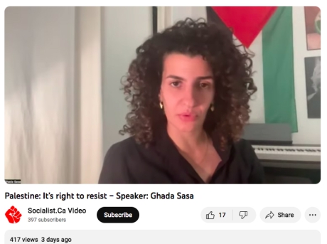 Issue Palestine - It's right to resist