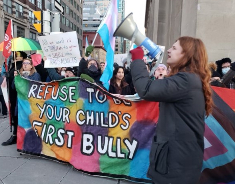 Issue Trans rights under attack in Alberta