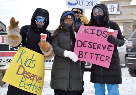 Issue Saskatchewan Teachers take job actions to save public education