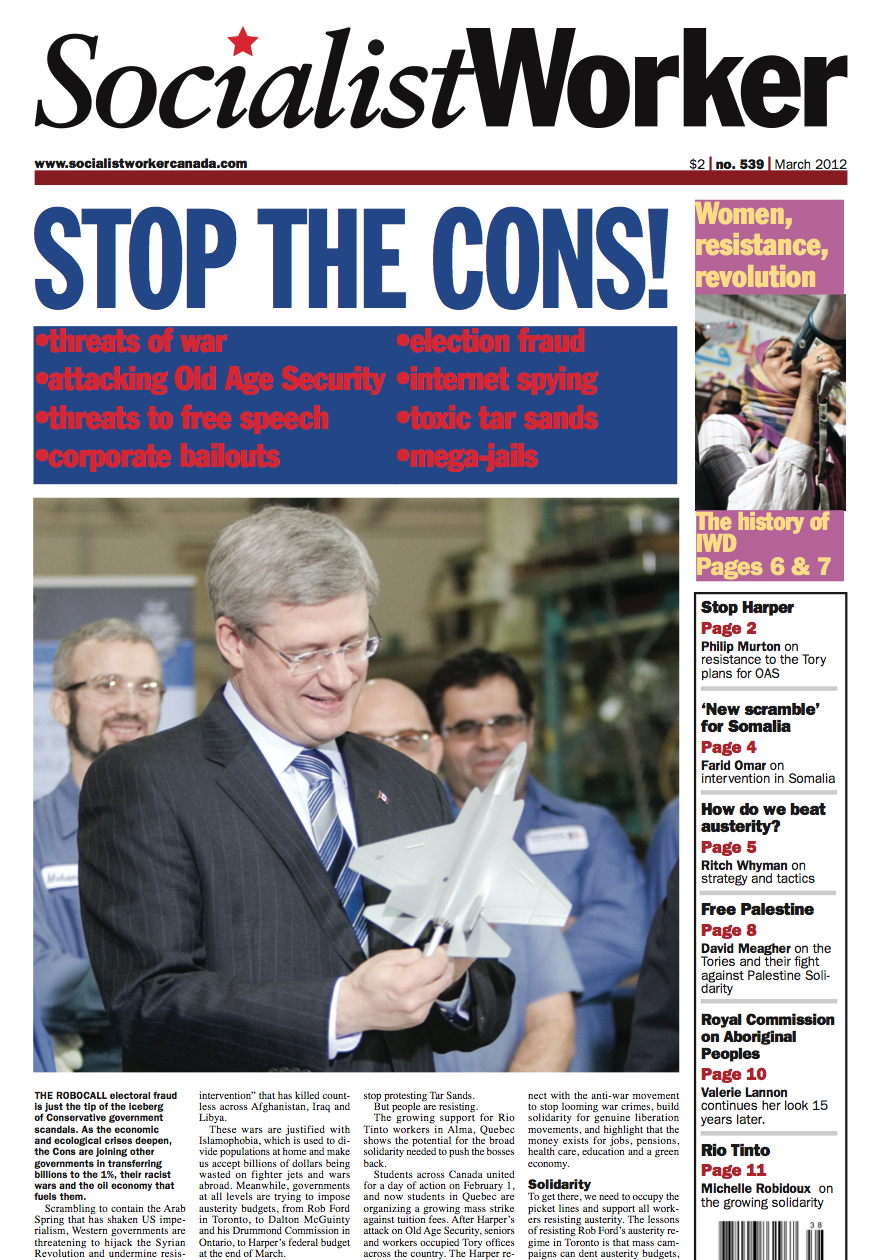 Issue Stop the Cons!