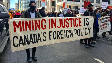 Issue Canadian mining: Trampling human rights at home and abroad