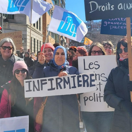 Issue Quebec nurses reject deal – la lutte continue