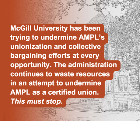 Issue McGill academic workers rise up