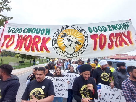 Issue International students fight Trudeau deportation plans