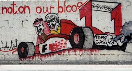 Issue Bahrain: F1 races over blood