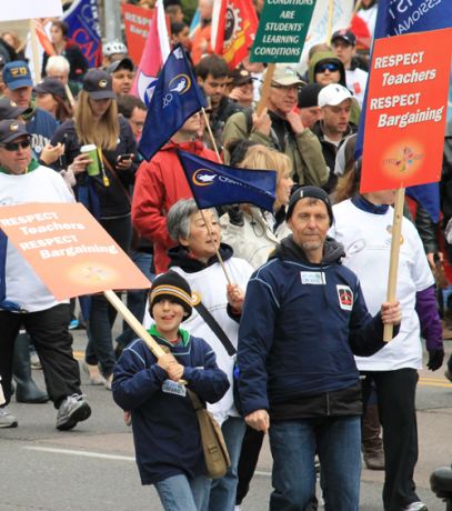 Issue Teachers vs. austerity