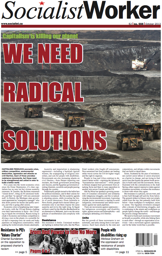 Issue Capitalism Is Killing Our Planet: We Need Radical Solutions