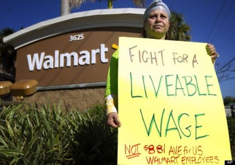 Issue Walmart actions reflect anger of US working class