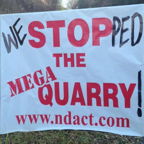 Issue Victory against the mega-quarry! Now shut down the tar sands